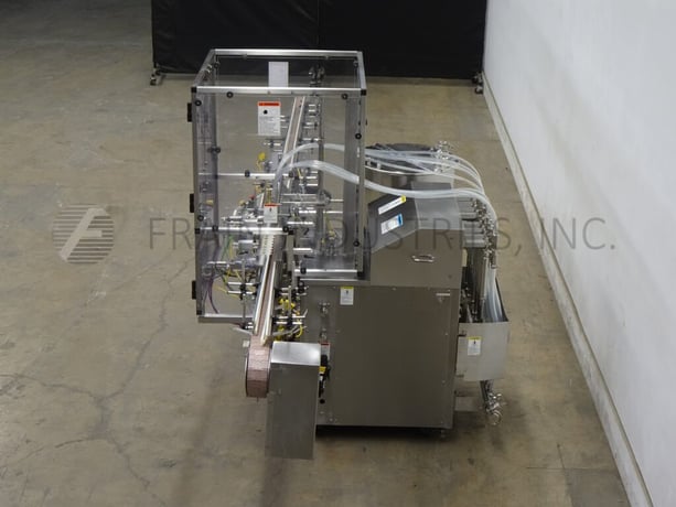 Filamatic #V-300, 8-head, automatic inline Stainless Steel, piston filler, up to 200 containers per minute - Image 3