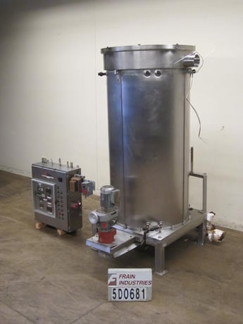 150 sq.ft., 120 psi, Groen #DR4284, atmospheric continuous scrape Groen heat exchanger is constructed of - Image 1