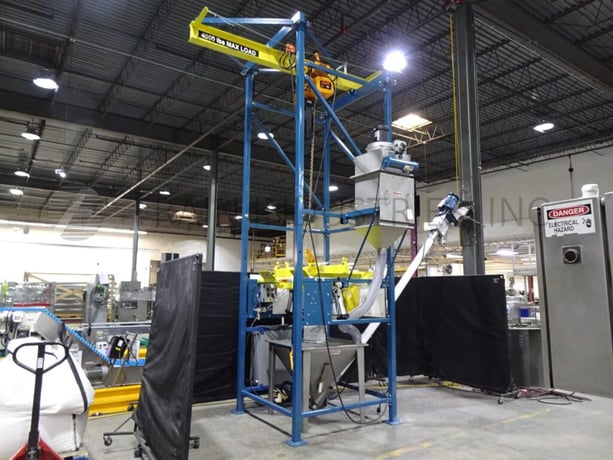 Bulk bag Super sack unloading & filtration system, Flexicon #BFC-C, up to 135 cu.ft. - Image 5