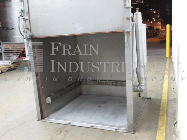 Stainless Steel steam thawing chamber, 60" x 60" x 57" H chamber ID for Gaylord or 55 gallon drums - Image 2