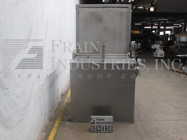 Stainless Steel steam thawing chamber, 60" x 60" x 57" H chamber ID for Gaylord or 55 gallon drums - Image 4