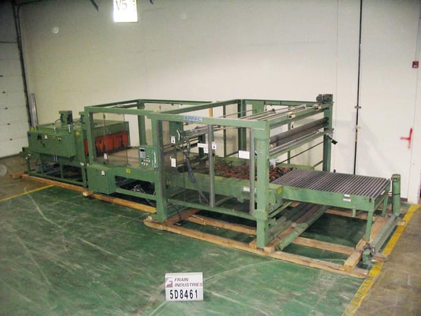 Arpac #105FFS-60, automatic, intermittent motion, inline, shrink wrapper and tunnel - Image 1
