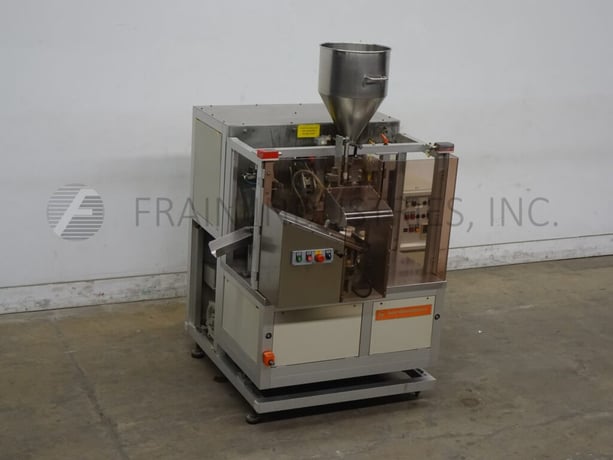 Norden #NM400HA, automatic, hot air, plastic or laminate tube filler and sealer rated from 10-40 tubes per - Image 5