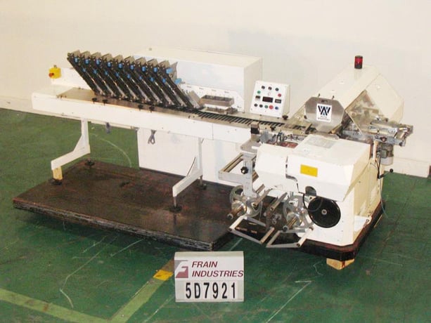 Autowrappers #S2000, automatic, intermittent motion, hot melt glue, roll wrapping machine rated from 80-200 - Image 1