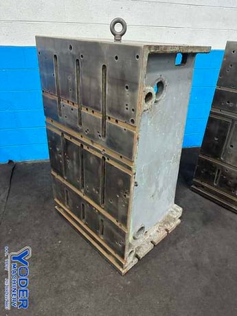 28" x 53" Slotted angle plates, 1 pair, #77111 - Image 1