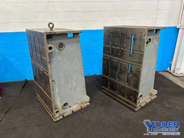 28" x 53" Slotted angle plates, 1 pair, #77111 - Image 10