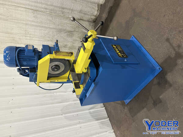 10" Cincinnati #10 type KONP, double end pedestal type grinder, 21" btwn wheels, 1 HP, #77214 - Image 10