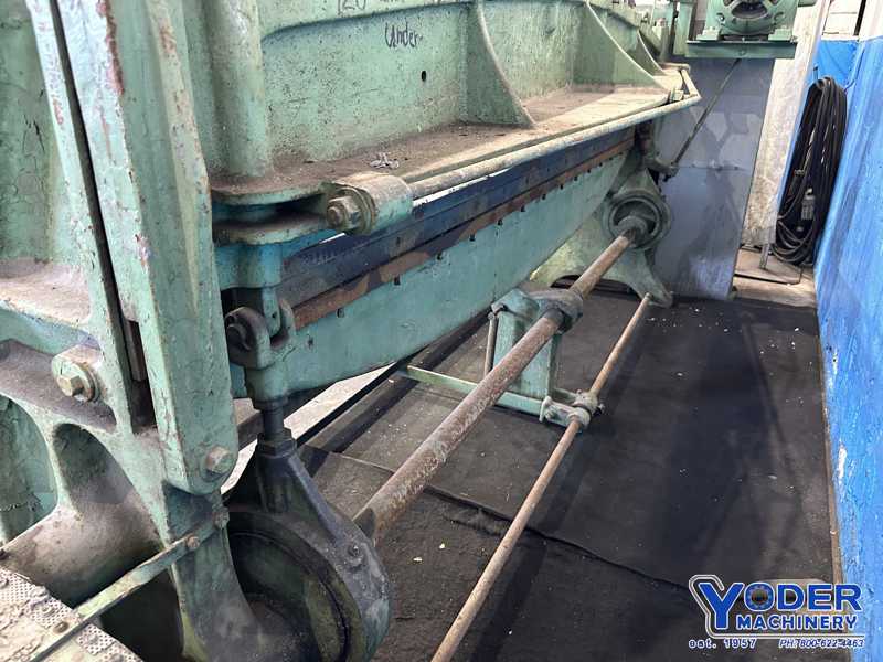 14 gauge x 10' Roto-Die #15, hydraulic, 3" stroke, 7/8" die opening, rear operated manual back gauge, sheet - Image 4