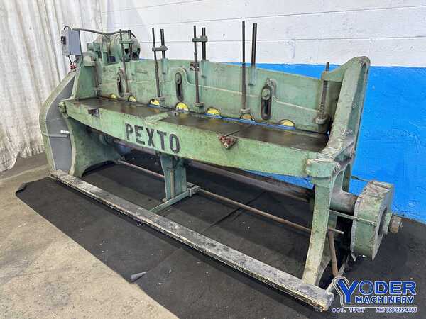 14 gauge x 10' Roto-Die #15, hydraulic, 3" stroke, 7/8" die opening, rear operated manual back gauge, sheet - Image 9
