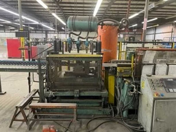 14 Stand, Ardcor, rollforming line, 39" rollspace, 2.25" shaft diameter, hydraulic expansion, loop arm Control - Image 3