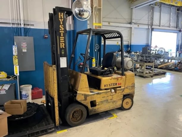Hyster #500XL, Forklift, S/N A187V05516G - Image 1