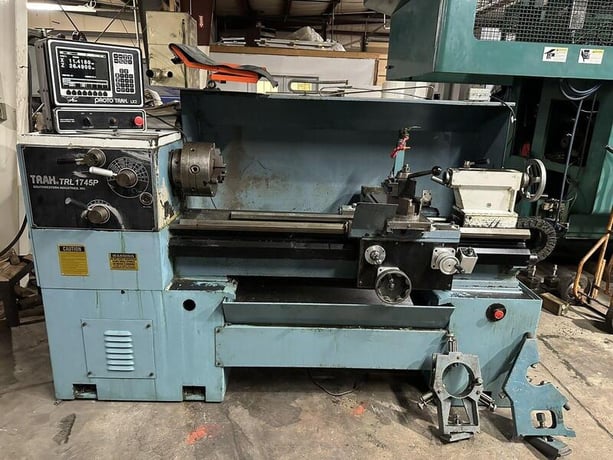 Southwestern Industries #Trak-TRL-1745P, CNC Lathe, 17.6" swing, 45" centers, S/N 95-7105, 1997 - Image 1