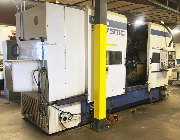 Mori Seiki #SL-75MC, CNC Turning Center, 3-Jaw 24" chuck, 50" centers, hydraulic tailstock, Mori Seiki CNC - Image 5