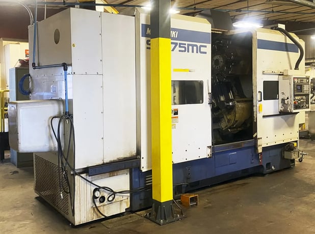 Mori Seiki #SL-75MC, CNC Turning Center, 3-Jaw 24" chuck, 50" centers, hydraulic tailstock, Mori Seiki CNC - Image 6