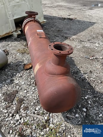 150 sq.ft., 150 psi shell, 150 psi tube, Franger & Sullivan, 304 Stainless Steel, 475° F, 2005 - Image 5