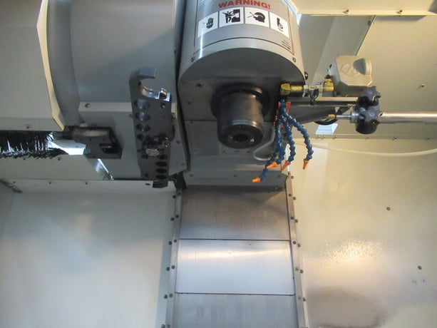 Haas #VM-2, CNC vertical machining center w/4th Axis drive, chip auger, coolant system, rigid tapping - Image 8