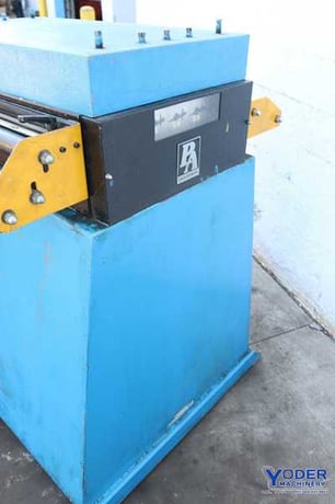 30" x .04" PA Industries #SSS-317, straightener, 7 rolls, 2.4" roll diameter, entry & exit pinch rolls, 2000 - Image 3