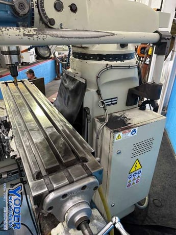 Baileigh #VM-949-3, vertical ram type mill, 9" x49" table, 3 HP, 20152-Axis Mitutoyo digital read out - Image 10