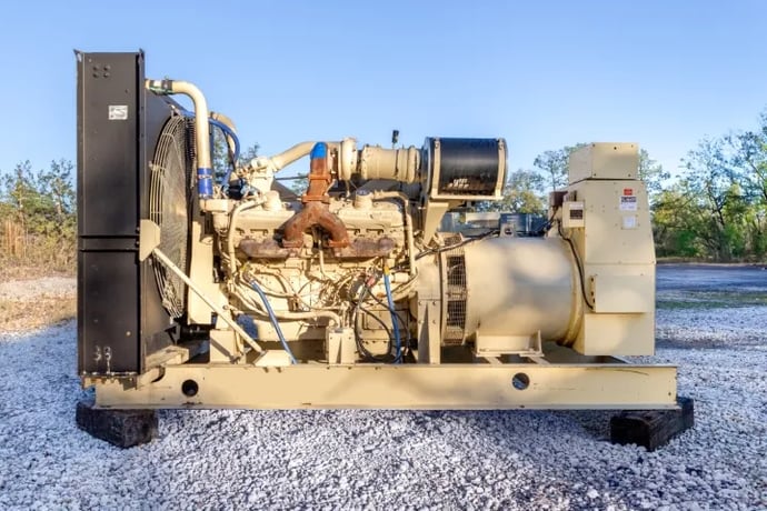 500 KW Kohler #500ROZD71, diesel generator, open, Detroit diesel engine, #090477 - Image 3