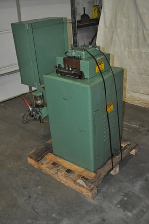 6" x .06" Cooper Weymouth, 17 roll straightener, entry & exit pinch rolls, one shot lube - Image 5