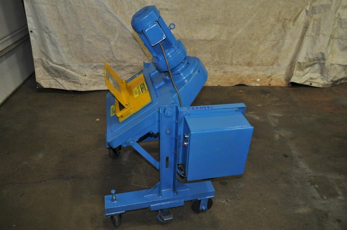 Durant #MSC-300-J, scrap chopper, 11.75" x .092" capacity, tiltable - Image 4