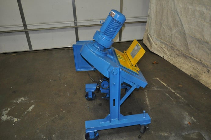 Durant #MSC-300-J, scrap chopper, 11.75" x .092" capacity, tiltable - Image 5
