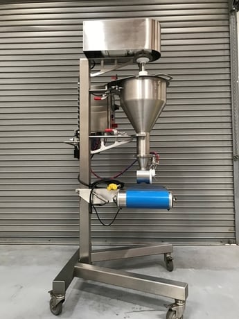 Unifiller #Mini-Depositor, Piston Filler, for dough depositing and extruding, currentry set w/1" die for - Image 1