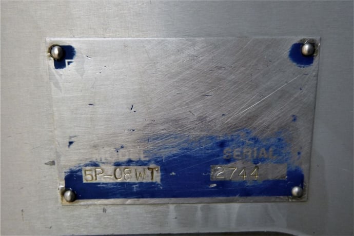 Hinds Bock #5P-08WT, Hinds Bock Piston Filler/Muffin Depositor, 5-Head, 900-1300 dozen/hr., 5 pisto filling - Image 6