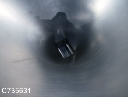 GEI, Controlled Volume Filler, Stainless Steel, 20" diameter Hopper infeed, 1" diameter Discharge spout, 250 V - Image 4