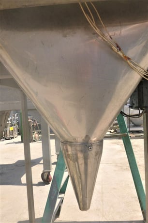 2-Lane Net Weigh Scale, 15" x 15" x 14" infeed hoppers, (2) 19" x 5.5" x 1" feeder pans, 5.5" x 4" x 4.5" - Image 8