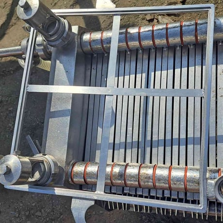 15 Schenk, Filter Plate & Frame Press, (21) 15" x 15" x 1/2" thick perforated plates, (21) 15" x 15" x 1.5 - Image 7