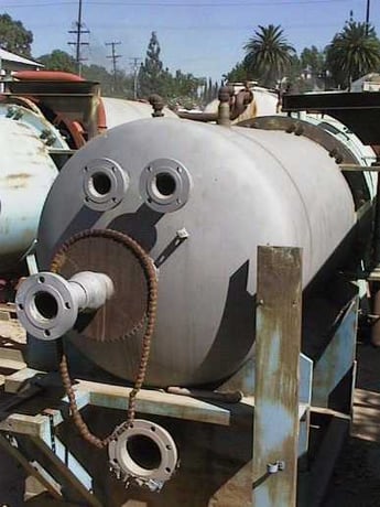 300 sq.ft. Hercules #300, Pressure Leaf Filter, 36" diameter Vessel, (20) vertical leaves, 23 cu.ft. cake - Image 3