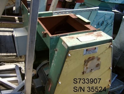 18" x 15" Foremost #HD-6, Plastic Granulator/Grinder, 400 lbs./hr. capacity, 15 HP, 440 V. - Image 8