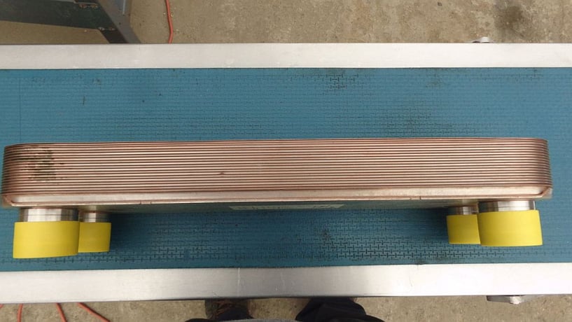 25 sq.ft., Alfa-Laval, CB76-2DH, braced plate heat exchanger, Stainless Steel, 2010 - Image 2
