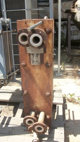49 sq.ft., Graham, Sigma 1711, plate style heat exchanger, (36) 7.5" x 38" S/S plates, 2" inlet/outlet, 100 - Image 3