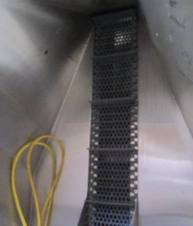 8 cu.ft. Envirw #M-10, Hopper, Stainless Steel, 23" x 33" x 22" deep, 6" width x 78" H incline conveyor, 2012 - Image 2