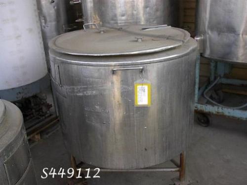 60 gallon Groen/Dover #N-60, kettle, Stainless Steel, non tilt, 1/2" top inlets, 1.5" center bottom outlet - Image 1