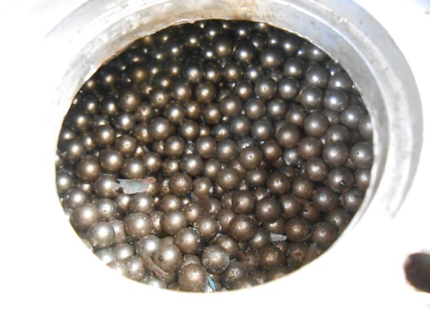 Union Process #Q2, Attritor Mill, 9" diameter x 10.5" deep jacketed mixing can, 2" side bottom outlet, 10 - Image 10
