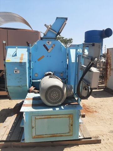 Bliss Industries #E-4815, Hammer Mill, Carbon Steel, 48" diameter x 15" width rotor w/ 2.5" width x 1/4" - Image 5