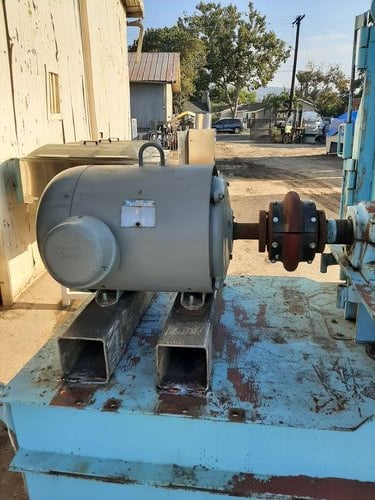 Bliss Industries #E-4815, Hammer Mill, Carbon Steel, 48" diameter x 15" width rotor w/ 2.5" width x 1/4" - Image 7