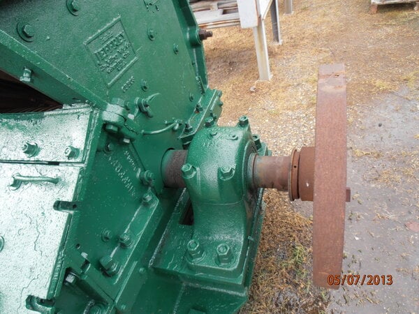 Jeffrey, Hammer Mill, 36" diameter x 36" width grinding Chamber, 6" diameter Shaft, 27" width x 18" deep Feed - Image 8