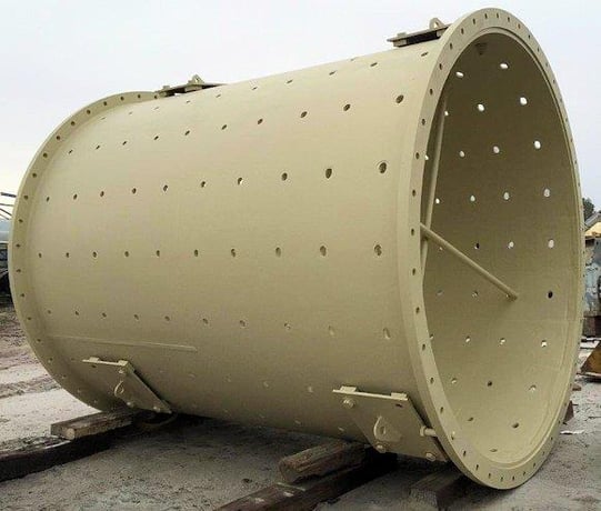 9.5' x 12' L Hardinge-Koppers, Rod Mill,, 450 HP - Image 2