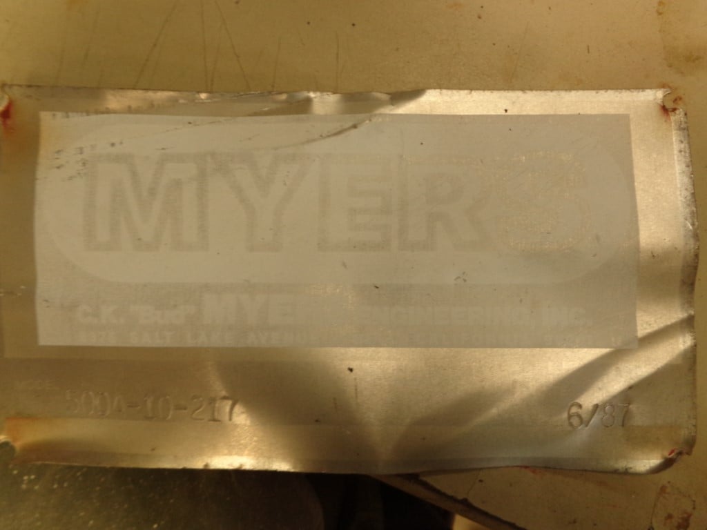Myers #500A-10-217, Dispersion Mixer, Carbon Steel shaft & dispersion blade, 2-1/4" diameter x 45" L shaft - Image 6
