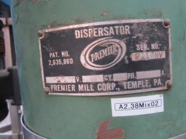 Premier Mill #Hi-Vispersator, Dispersion Mixer, Stainless Steel, 3/4" diameter x 10" L Stainless Steel shaft - Image 3