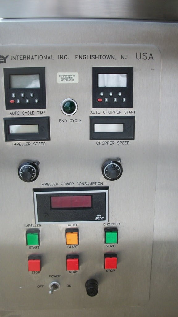 1 liter Key Technology #KG5, Bench Top High Shear Granulator/Mixer, 5.5" diameter x 3.5" deep Stainless Steel - Image 4