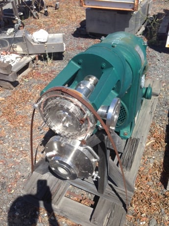 Oakes #8MV-5A, High Shear Mixer, Stainless Steel, 2" flanged connections, 2 injection ports, 5 HP - Image 2