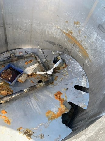 650 gallon Stainless Steel Tank, Single wall, OT/CB, 60" diameter x 56" high - Image 6