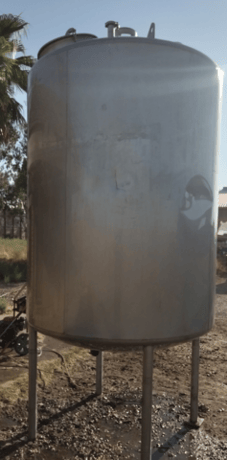 850 gallon CE Howard, 304 Stainless Steel Tank, Jacketed, Agitated, 75 psi, 5' diameter x 6-1/2' straight side - Image 4