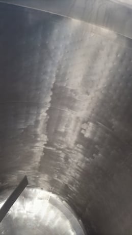 850 gallon CE Howard, 304 Stainless Steel Tank, Jacketed, Agitated, 75 psi, 5' diameter x 6-1/2' straight side - Image 9