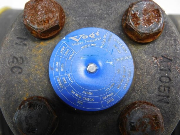 3/4" Vogt Check Valve 3/4" Class 150# A105N Steel, NEW (2 in lot) - Image 8